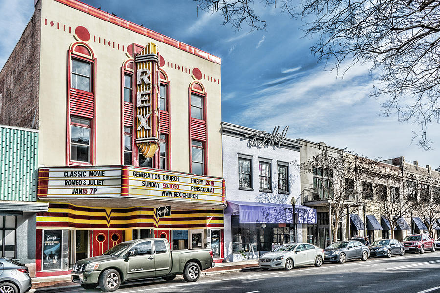 The Rex Theatre Pensacola Photograph by Sharon Popek