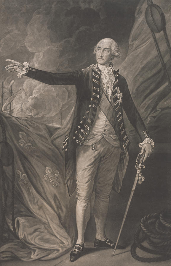 The Right Honble Lord Rodney Relief by Gainsborough Dupont