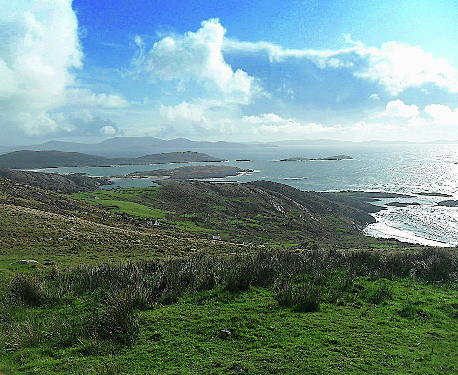 Mountain Photograph - The Ring Of Kerry 9 by John Hughes