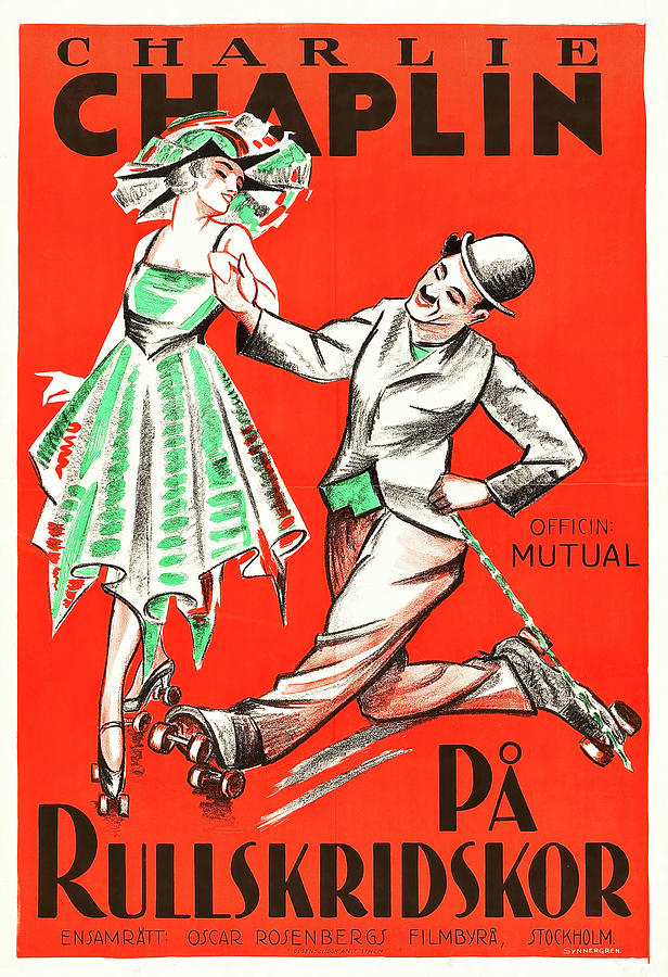 The Rink, 1916 Mixed Media by Movie World Posters