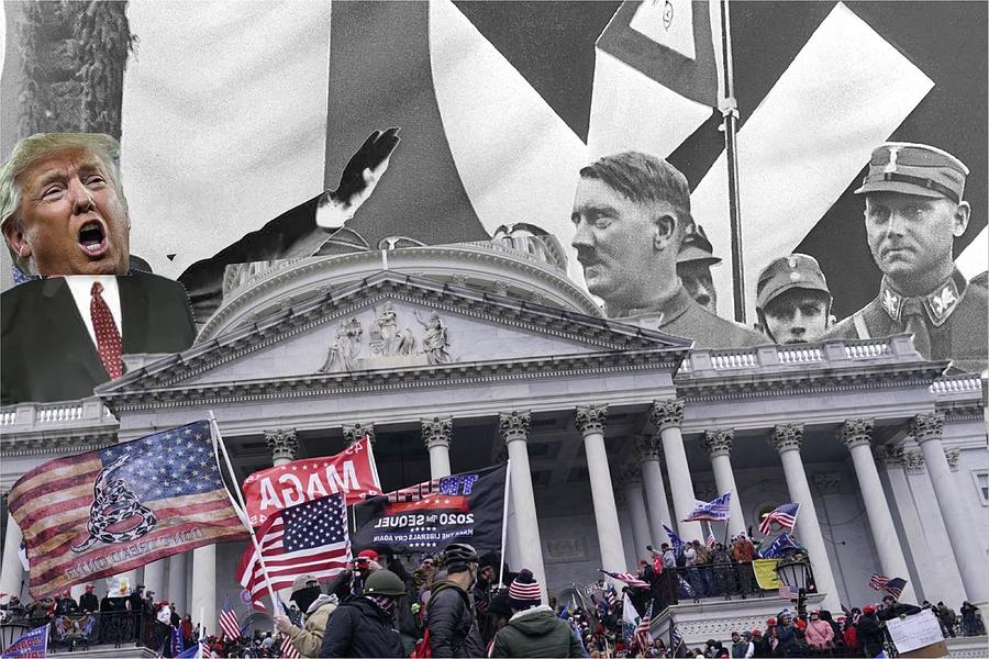 The Rise of Fascism Digital Art by Ron Kammer - Fine Art America