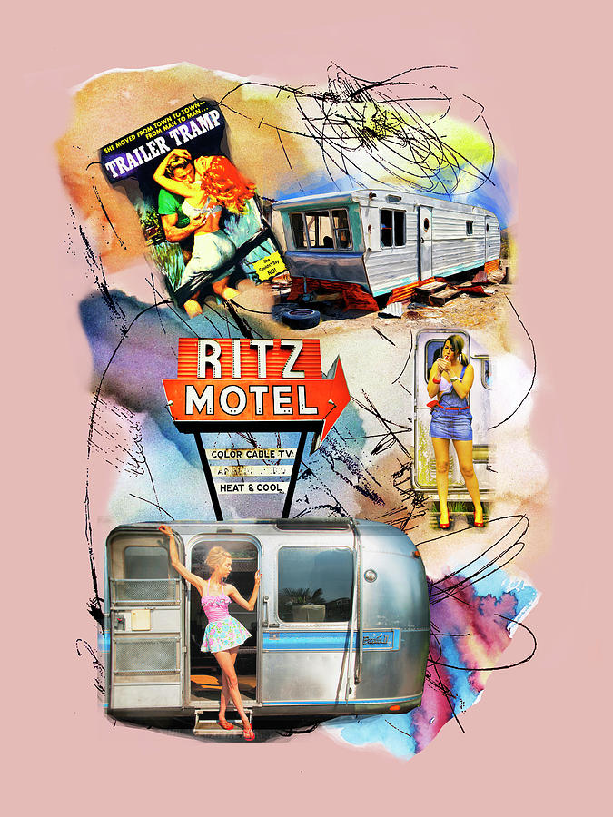The Ritz Mixed Media by Dominic Piperata