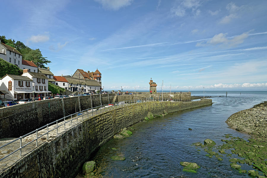 The River And Harbour Area, Lynmouth Photograph