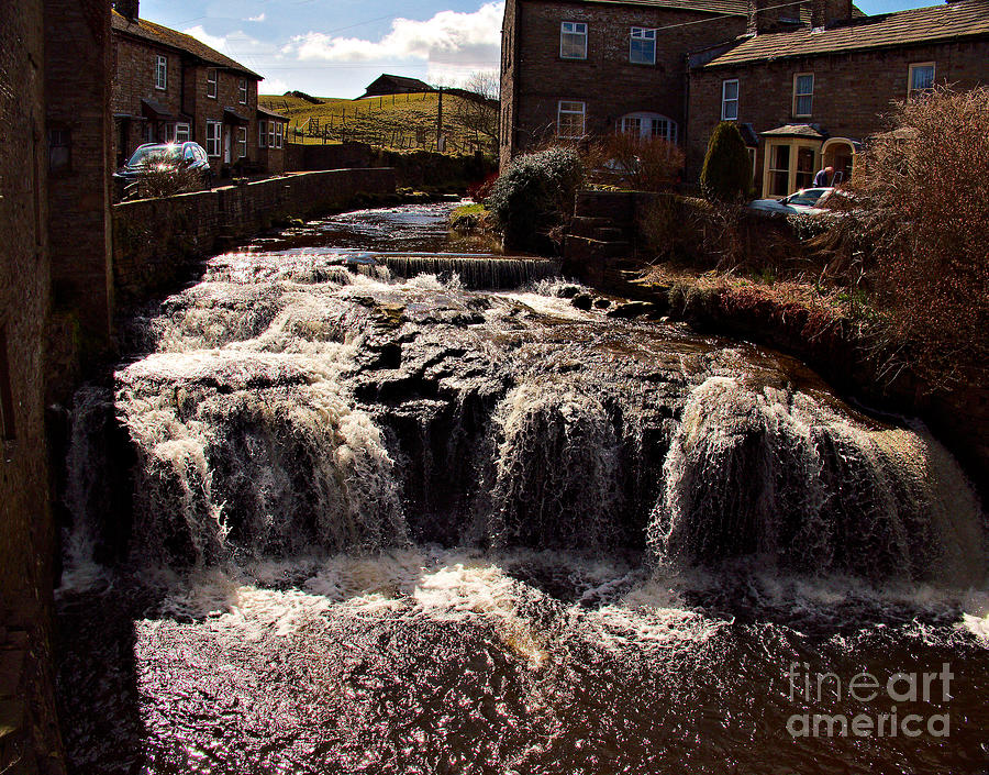 The River at Hawes Photograph by Richard Denyer