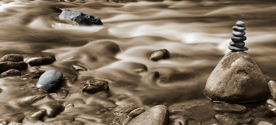 The River Flows 1S Photograph by Mike McGlothlen