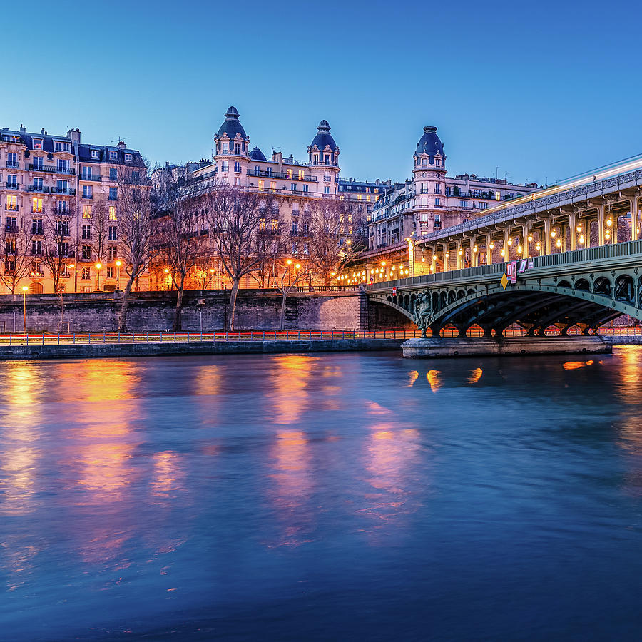 The River Seine Paris France Photograph by Safran Fine Art - Fine Art ...