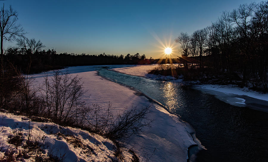 The River Thaw Photograph by Neal Nealis