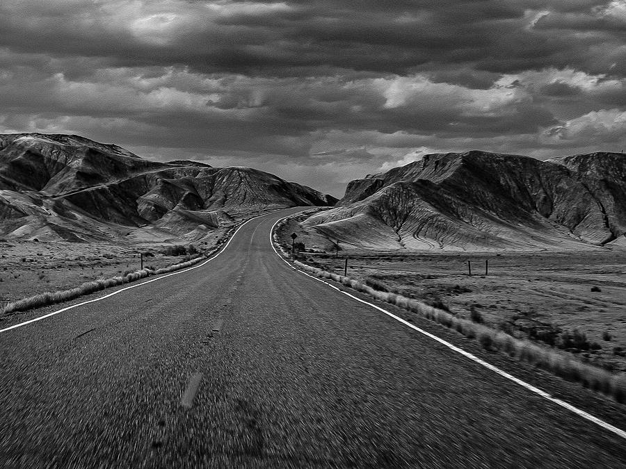 The road ahead Photograph by Jay Binkly