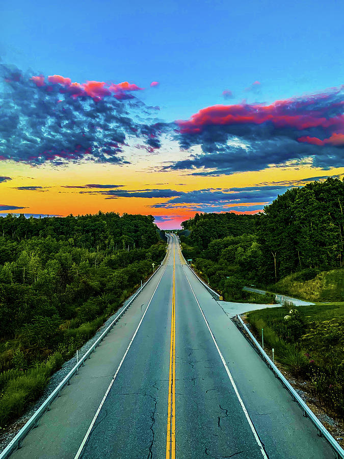 The Road Ahead Photograph by Jim Feldman