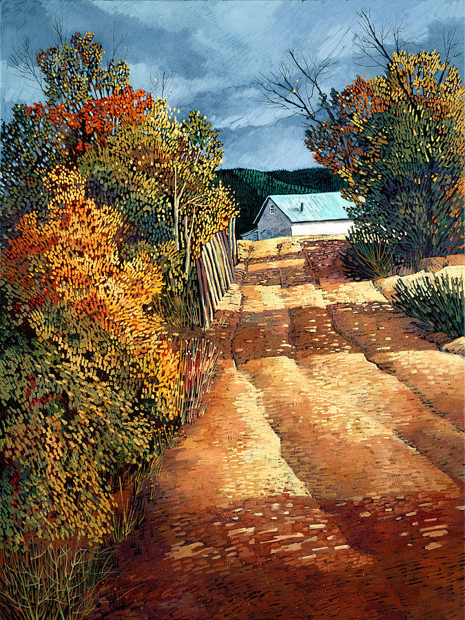 The Road Home Painting by Donna Clair