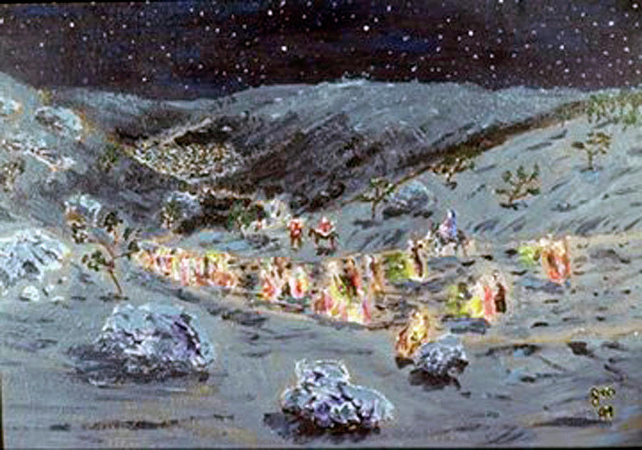 The Road to Bethlehem Painting by John Macarthur