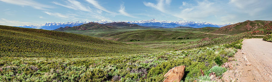 The Road to Bodie panorama Photograph by Dan Carmichael