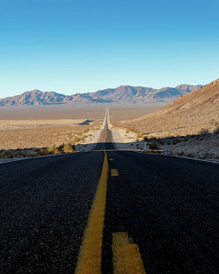 The Road to Death Valley Photograph by William Dickman