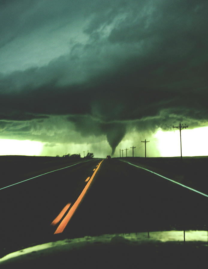 The Road to Destruction Photograph by Brian Gustafson