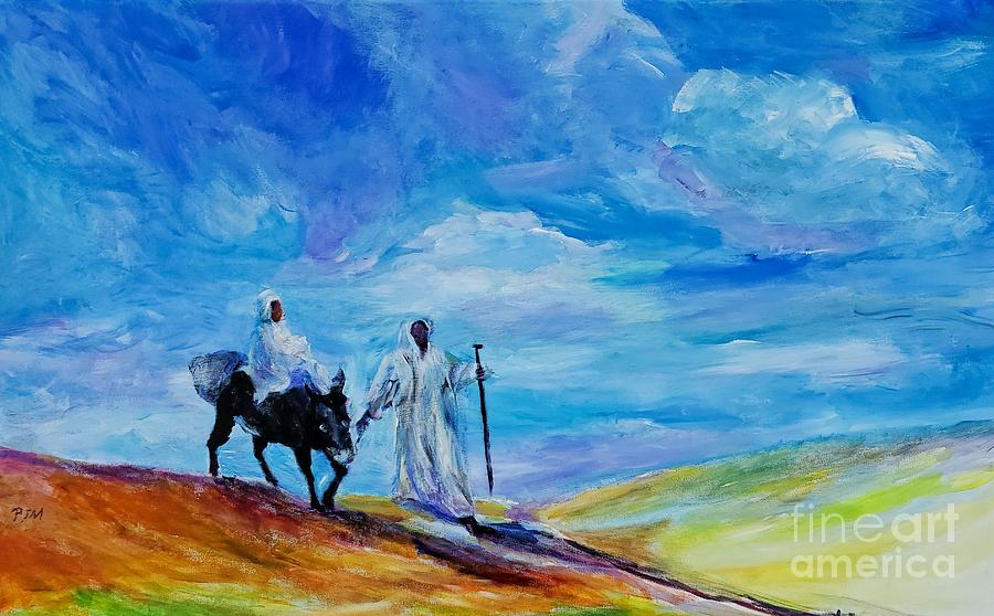 The Road to Jerusalem Painting by Patrick Mills