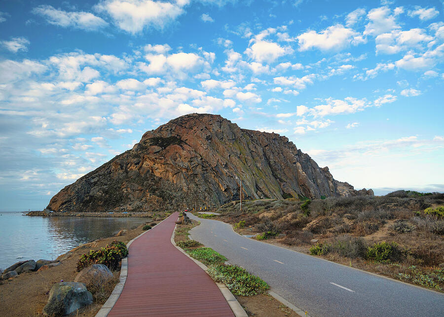The Road to Morro Rock Photograph by Matthew DeGrushe