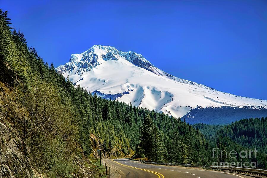 The Road To Mt. Hood Photograph by Jon Burch Photography