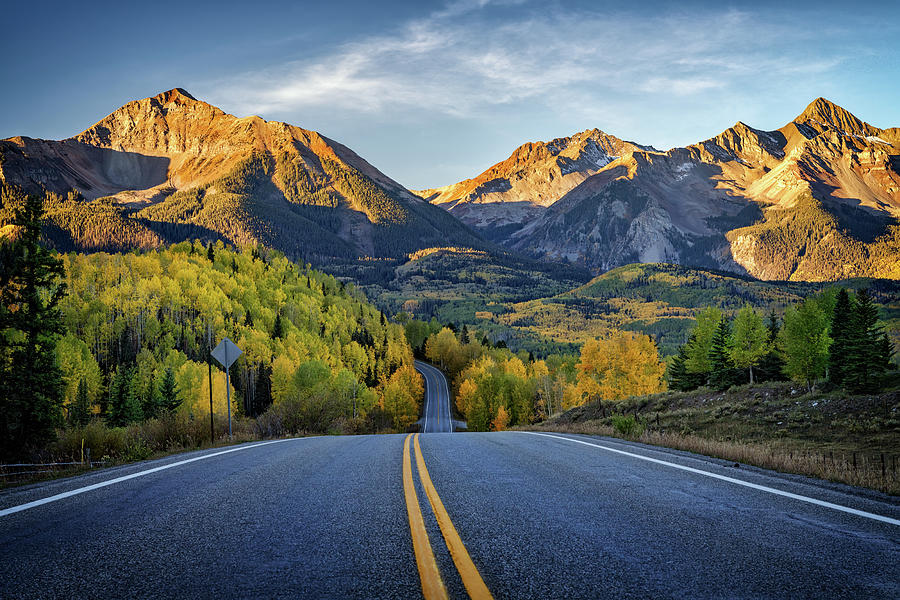 The Road to Ophir Photograph by Rick Berk - Fine Art America