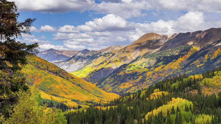 The Road to Ouray Colorado Photograph by Carol Elliott - Fine Art America