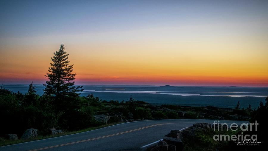 The Road To Perfection - Cadillac Mountain - Acadia National Park Photograph
