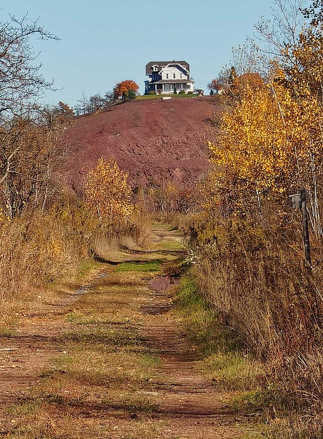 The road to the Marshall's Mansion Photograph by Gregory Aaron Fine