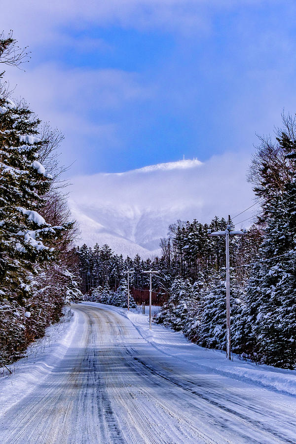 The Road To The Mountain.  Photograph by Jeff Sinon