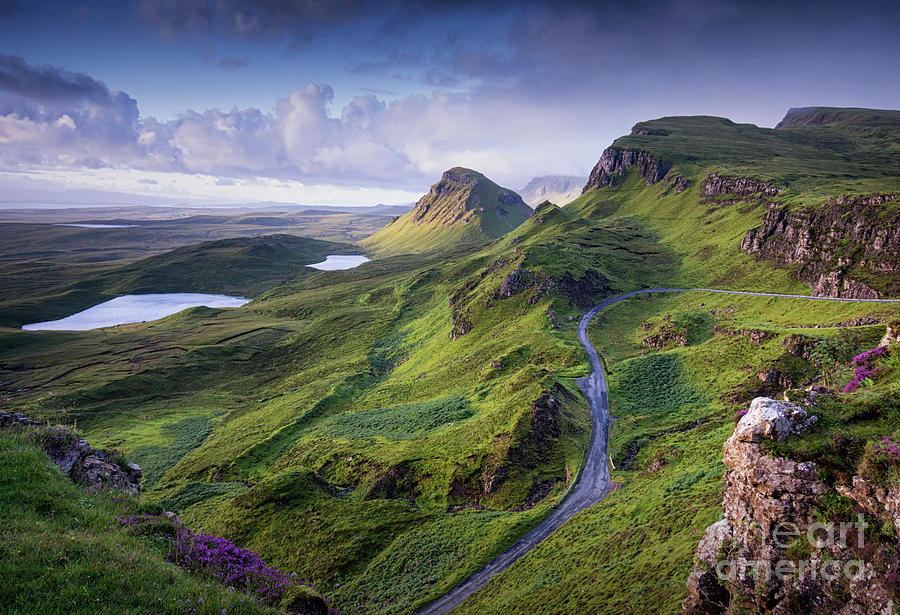 The Road to the Quiraing Photograph by David Lichtneker