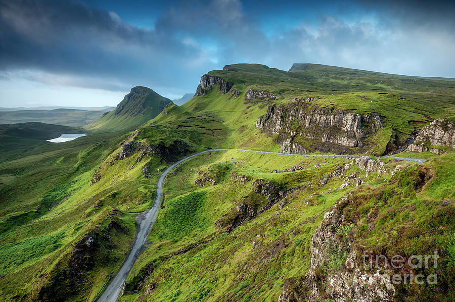 The Road to the Quiraing II Photograph by David Lichtneker