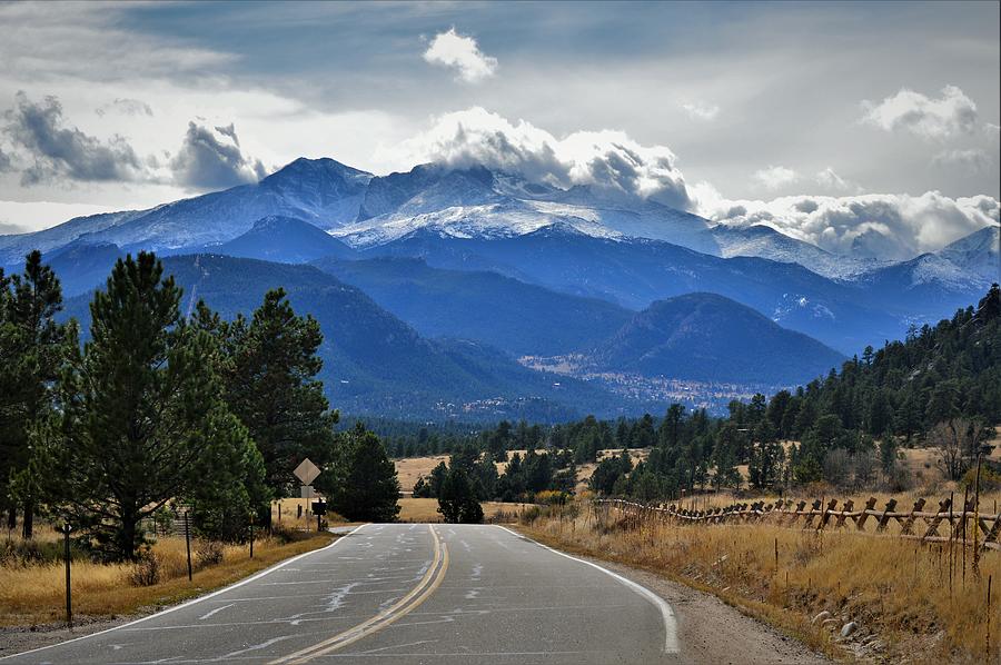 The road to the Rocky Mountains. Photograph by Stacy Jenkins - Fine Art ...