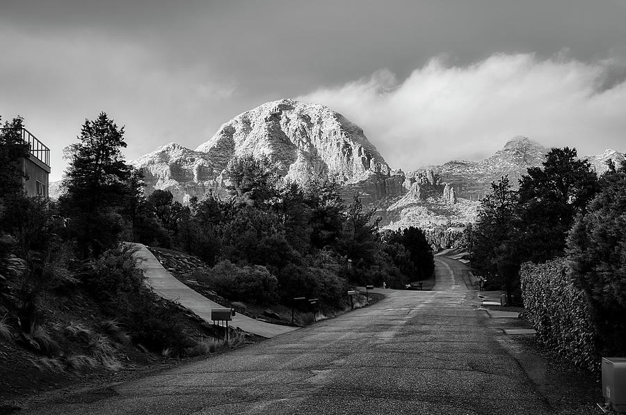 The Road to Thunder Mountain Photograph by Mark David Gerson