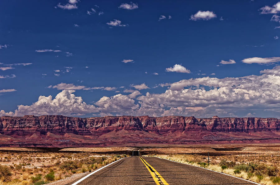 The Road to Vermillion Cliffs National Monument , Arizona Photograph by Mark Meredith