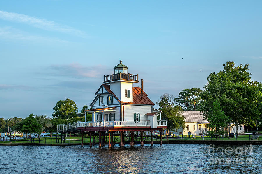 The Roanoke River Lighthouse Photograph by Kevin Jacot - Pixels