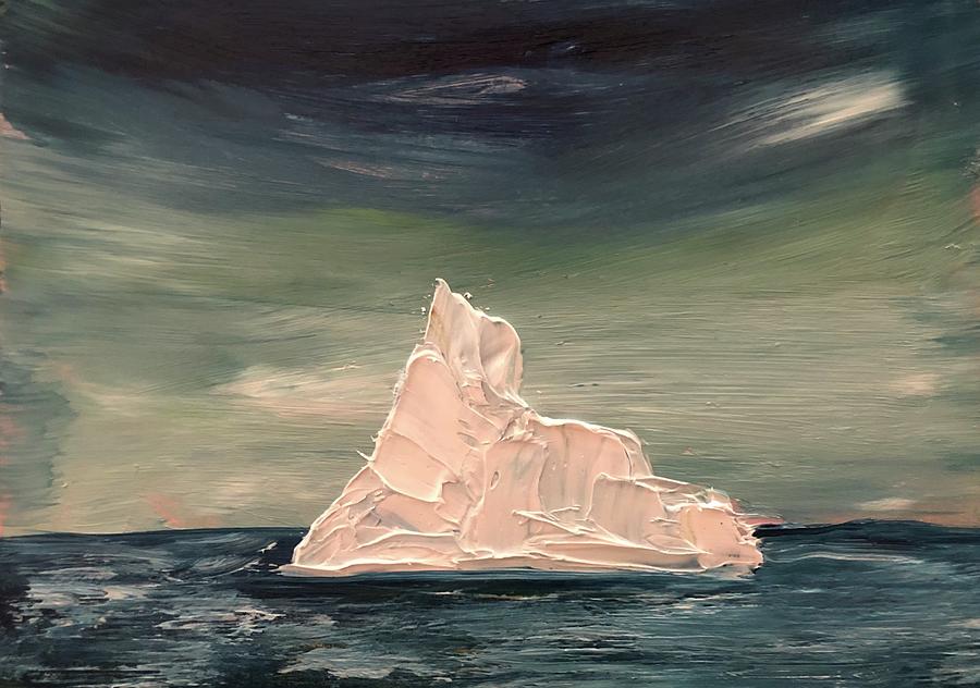 The Rock as a Berg Painting by Desmond Raymond