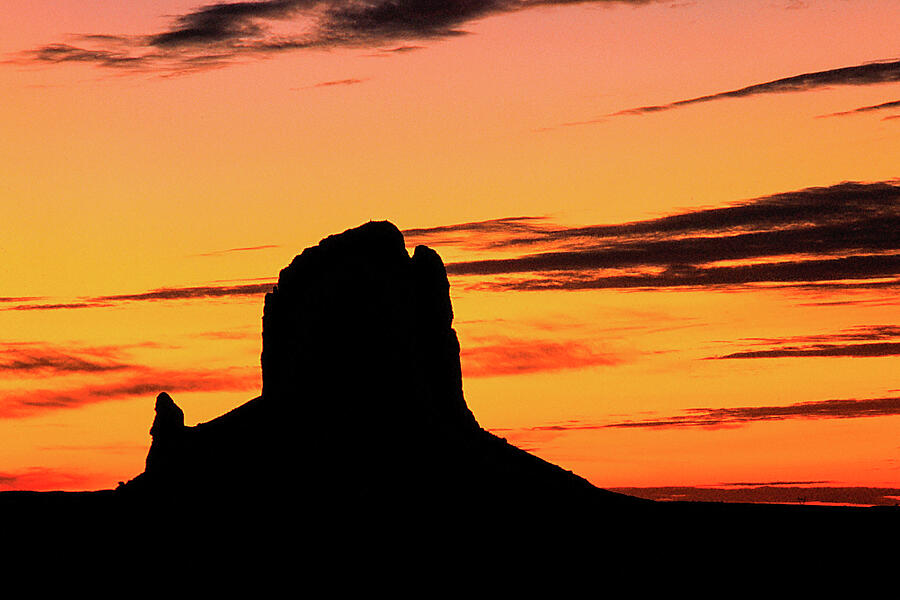 The Rock At Dawn Photograph