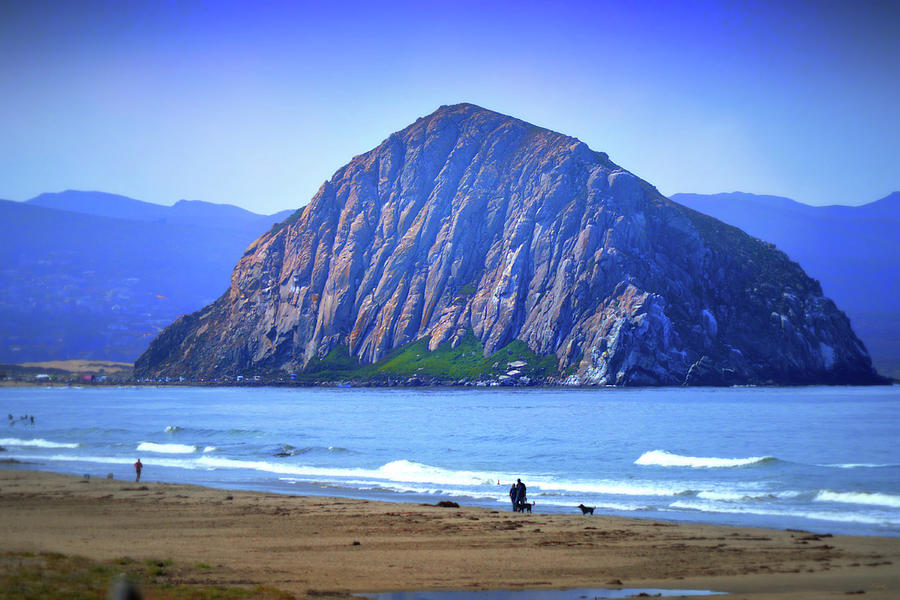 The Rock At Morrow Bay Photograph