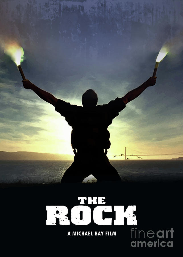 The Rock Digital Art - The Rock by Bo Kev