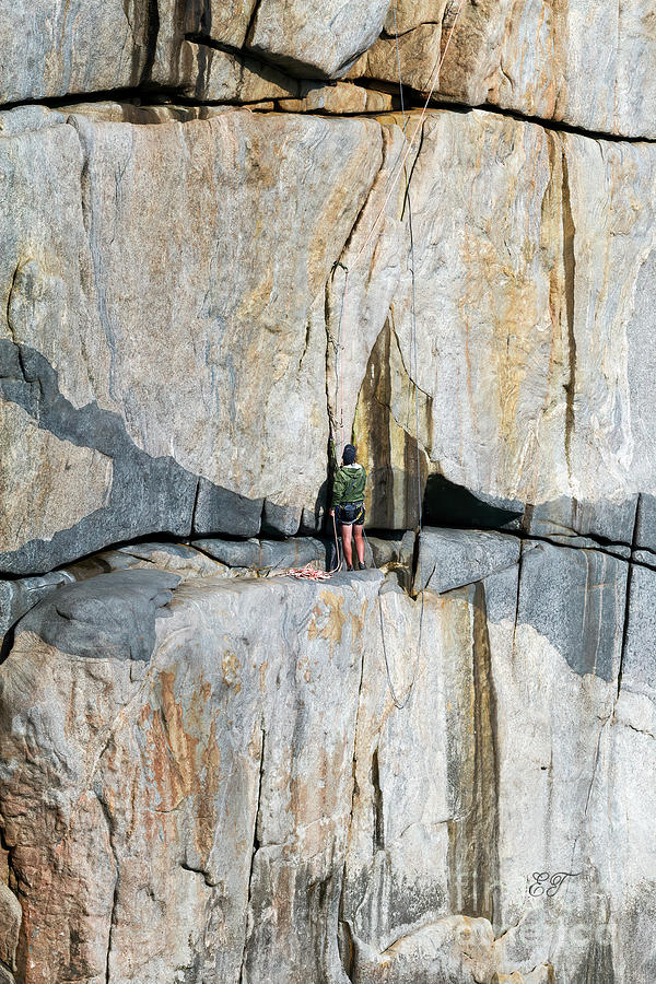 The Rock Climber Photograph by Elaine Teague