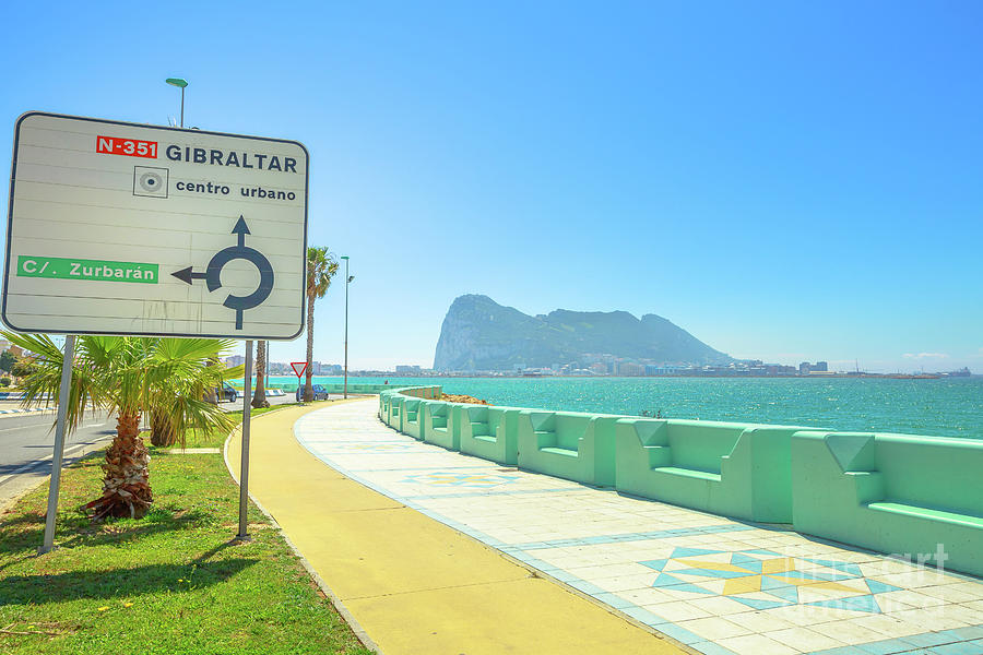 The Rock of Gibraltar Photograph by Benny Marty