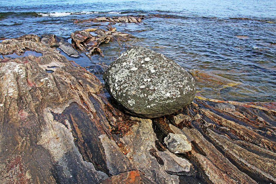 The Rock Of Wreck Island XXIX Photograph by Debbie Oppermann