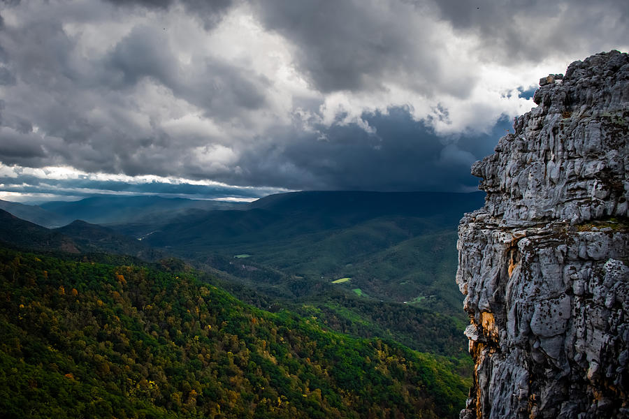 The Rocks at Chimney Top Photograph by Evan Foster