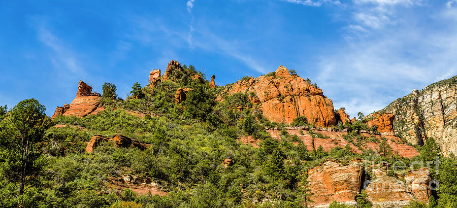 The Rocks In Slide Rock State Park Photograph by Jon Burch Photography