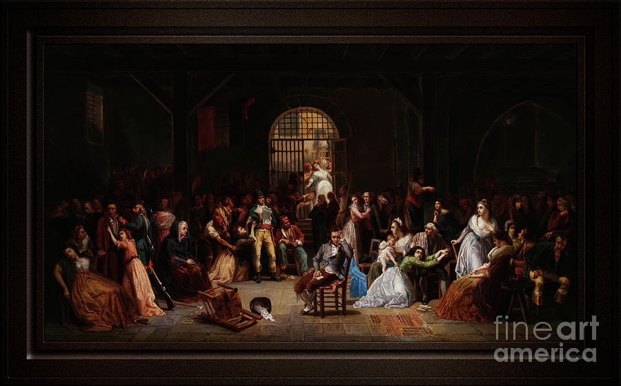 The Roll Call of the Last Victims of the Terror Remastered Xzendor7 Fine Art Classical Reproductions Painting by Xzendor7