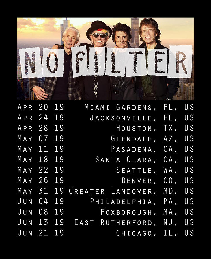 rolling stones no filter tour 2019