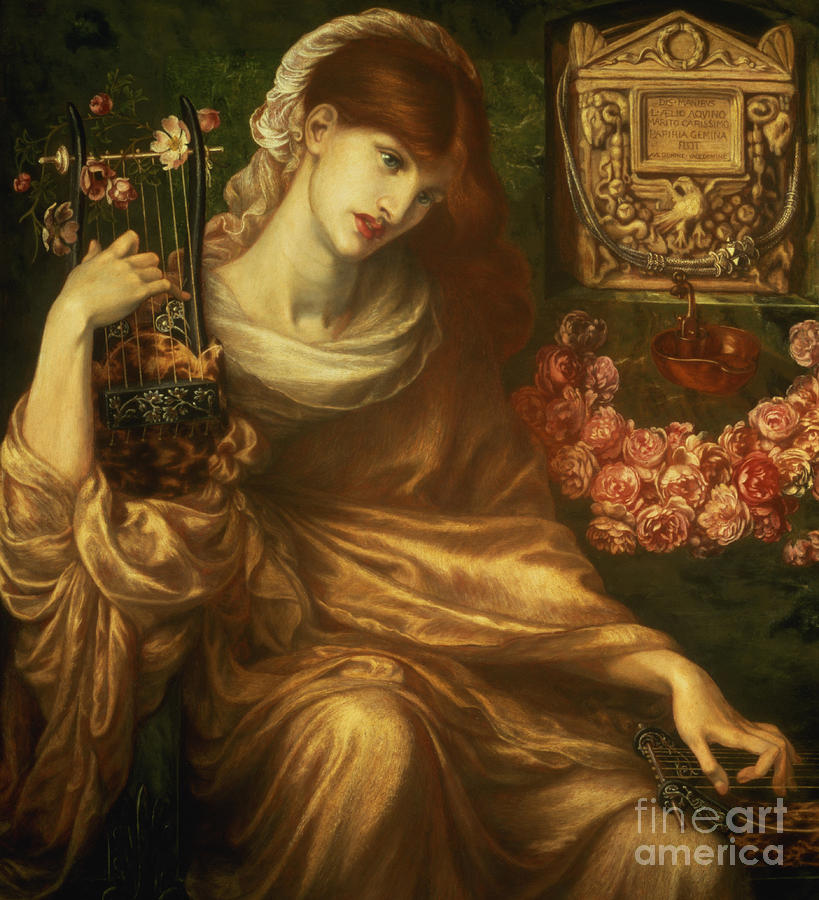 The Roman Widow, 1874 Painting by Dante Gabriel Charles Rossetti