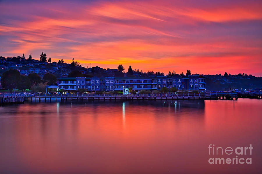 The Magnificent Sky Of Tacoma Photograph by Sal Ahmed