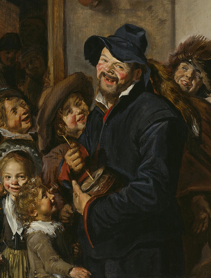 The Rommel-Pot Player Painting by Follower of Frans Hals