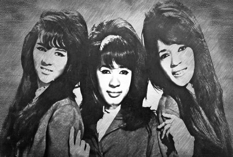 The Ronettes Sketch Art Drawing By Dead Cwtchy - Fine Art America