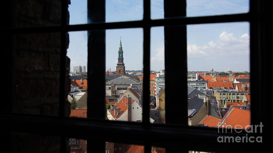The roofs of Copenhagen Photograph by Agnes Caruso