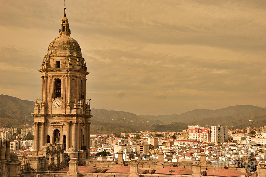 The rooftops of Malaga 2 Photograph by Yavor Mihaylov