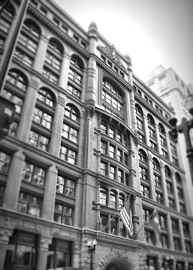 The Rookery Exterior BW Photograph by Mary Pille